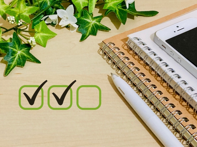 旅行前に準備するためのチェックリスト